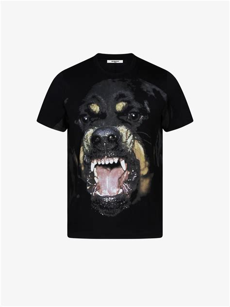 givenchy t shirt with dog|rottweiler t shirt.